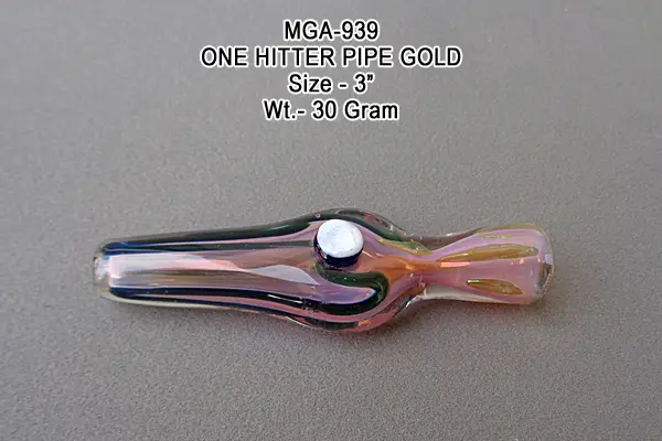 ONE HITTER PIPE GOLD